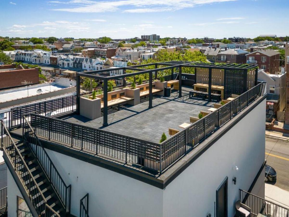 Chic Mezzanine Loft With Rooftop And Shoreline Nearby At "Brooklyn Bay Lofts" New York Luaran gambar