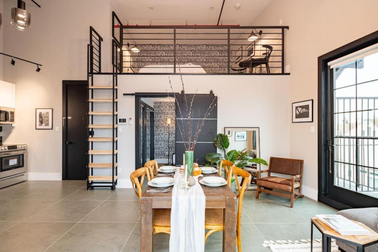 Chic Mezzanine Loft With Rooftop And Shoreline Nearby At "Brooklyn Bay Lofts" New York Luaran gambar