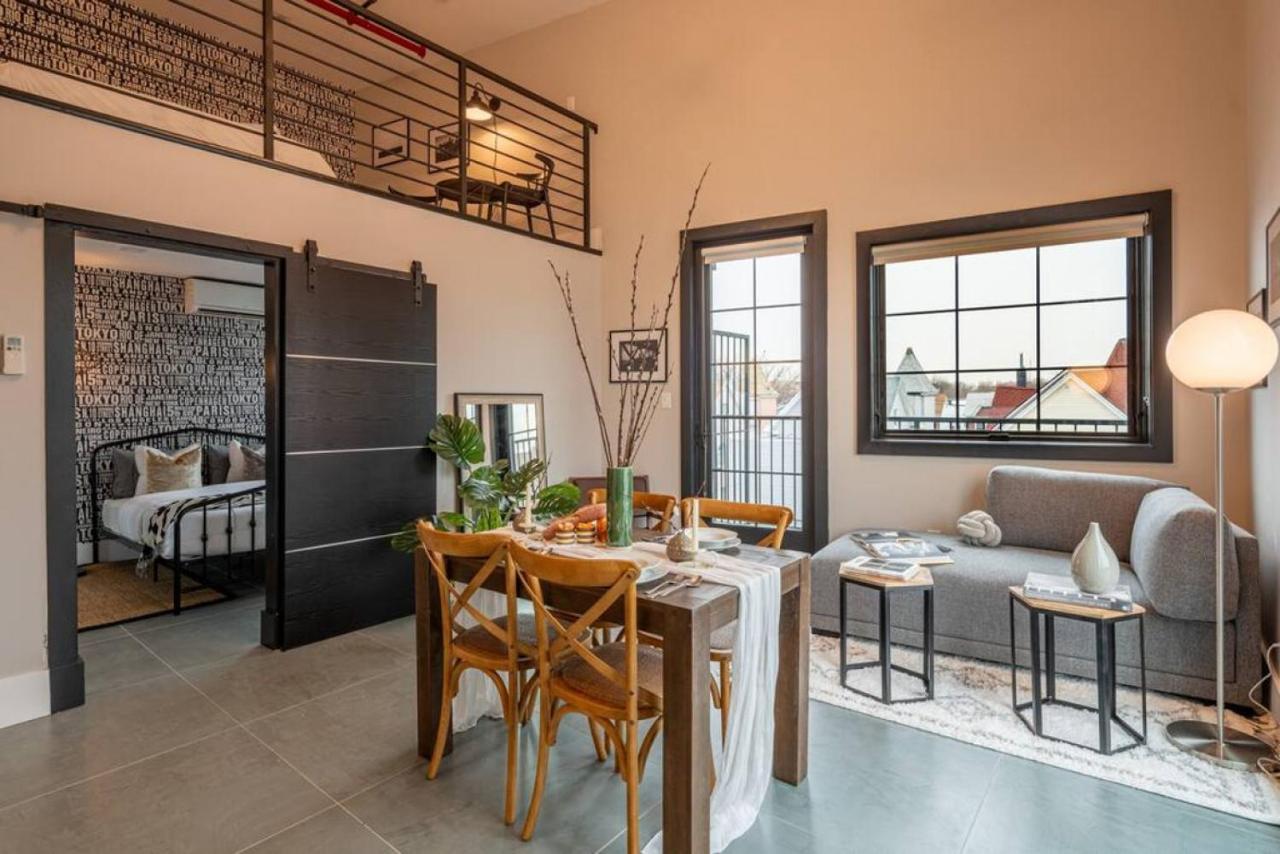 Chic Mezzanine Loft With Rooftop And Shoreline Nearby At "Brooklyn Bay Lofts" New York Luaran gambar